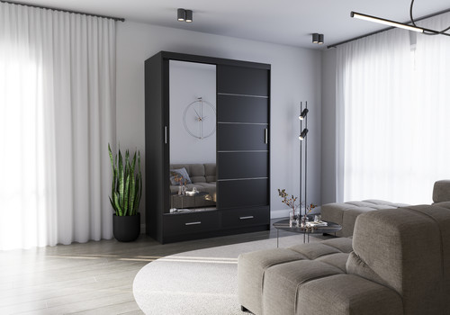 Schwebetürenschrank