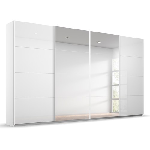 Schwebetürenschrank weiß - schwebetürenschrank,